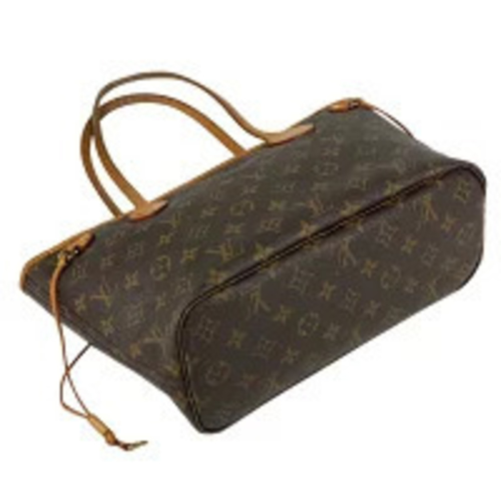 Louis Vuitton Brown Handbag Monogram Bag Shopping Tote Neverfull Brown
